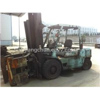 Used Wheel Mitsubishi Forklift Truck 5ton For Sale