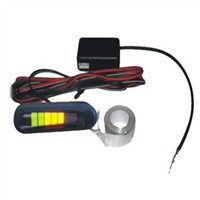 Wireless electromagnetic parking sensor with buzzer built-in  LED display