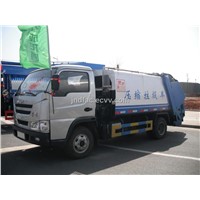 Yuejin 5cbm Refuse Compression Truck