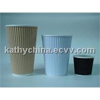 corrugated paper cup