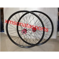 custom 38mm carbon light glossy matte 3k ud 24H bike wheels