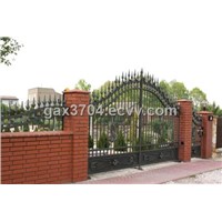 wrought iron driveway gate HT-G1005
