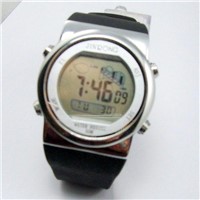 fashion stainless steel  multi-function watch