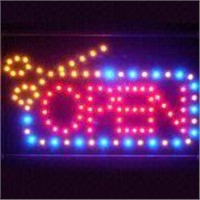 high bright led open sign display for shop,restaurant,barbershop