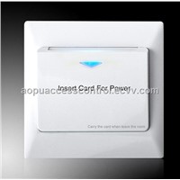 Hotel Cardkey Push Button Switch