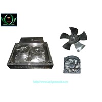 plastic auto parts fan injection mould