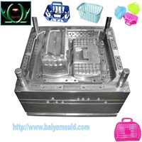plastic various plastic shopping basket injection mould