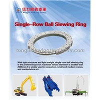single row ball slewing ring