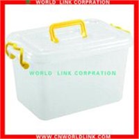 with lid plastic storage box