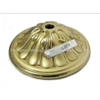 zinc alloy die-casting golden lighting accessory