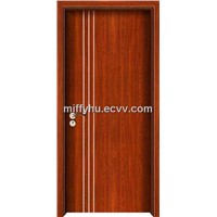 single MDF Melamine board room door designs