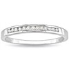 10k white gold diamond wedding band ring