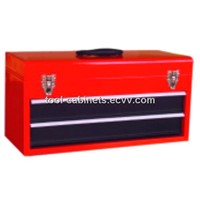 2 Drawer Tool Box with Black &amp;amp; Red Colors
