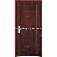 Fire Rated Steel Wooden Security Armored Door (a209)