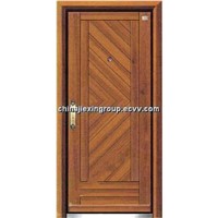 Fire Rated Steel Wooden Security Door
