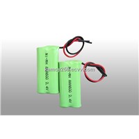 NI-MH AAA 600mAh 2.4V Battery rechargeable