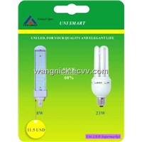 Uni LED Plug-in Light, LED PL Lamp, LED CFL, Smart Series