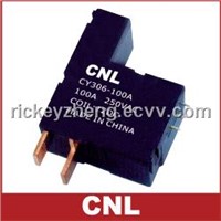 100A  Latching Relay with 250V AC Coil Voltage and Silver Alloy Contact Material - CY306-100A