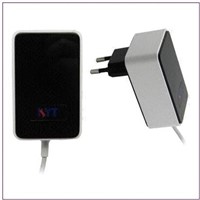 10V1A AC/DC Adapters/Chargers with 100 to 240V AC Input Voltage, 1,000 to 5,000mA Output Current