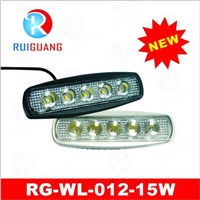 15W IP67 Truck Offroad Vehicle LED Work Lamp (RG-WL-012) with CE