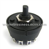 250V 6A Round Rotary Switches ,Selector Switches