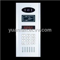 2-core Wire Connection Video Door Phone Host, Video Intercom System, Transmit for Video/Voice/Data