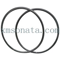 700c road carbon bike rim 24 with UD glossy finish