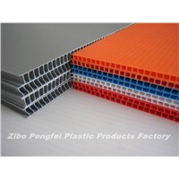 7mm Strong Corrugated PP Plastic Sheet