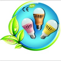 AC/85V-265V 6pcs E26/E27 7.2W cob LED bulb with RoHS