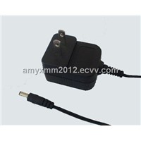 AC/DC Switching Power Supply with 10W Output Power, USA AC Plug and UL/cUL/FCC/PSE Safety Marks