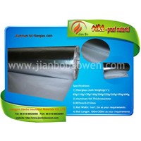 ALU-200B Aluminum foil coated fiberglass cloth(0.2mm)