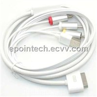 AV cable for apple iPad/iPhone/iPod series