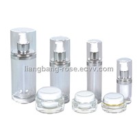 Acrylic Clear Skincare Jar Of Plastic Cosmetic Container