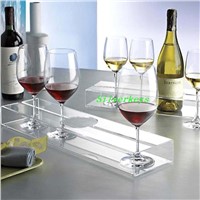 Acrylic Wine Holder and Goblet Stand