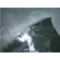 Aluminum foil fiberglass cloth coated PE film on Aluminum side