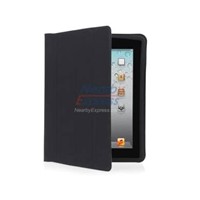 Black Magnetic Slim Smart PU Leather Case Cover for iPad 2