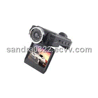 Car Black Box with 720P HD Dual-camera, 2.0-inch LCD and 140 Degrees Wide Angle Lens X2000L