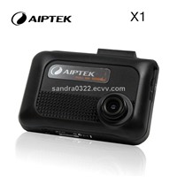 Car DVR with High-temperature Resistance, 120-degree Wide Angle Lens and Circling Recording AIPTK X1
