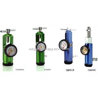 Click-style Medical Aluminum Oxygen Regulators