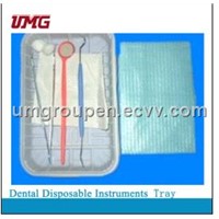 Dental Disposable Instrument Tray(Three-item set)/dental material
