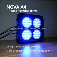 Dimmable 120 watt led aquarium light