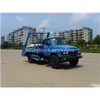 Dongfeng 140 swing arm garbage truck