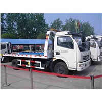 Dongfeng 4x2 Flat bed  wrecker truck