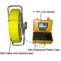 Drain pipe&well inspection waterproof camera system