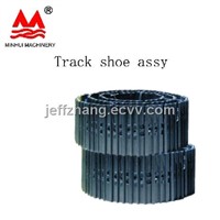 Excavator shoe  track assy PC200-5