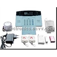 GSM Alarm System -CJ-818M2A 4 Wired & 12 Wireless Defense Zones Home Alarm System