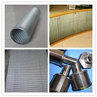 Galvanized or stainless steel V-wire johnson screen filter pipe and plate