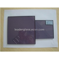 Grey laminated glass