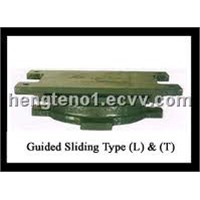 Guided Sliding type POT-cum-PTFE bearing