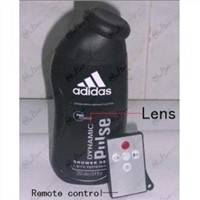 HD Adidas Men's Shower Gel Bathroom Spy Camera Motion Detection Spy Camera 720P DVR Remote Control